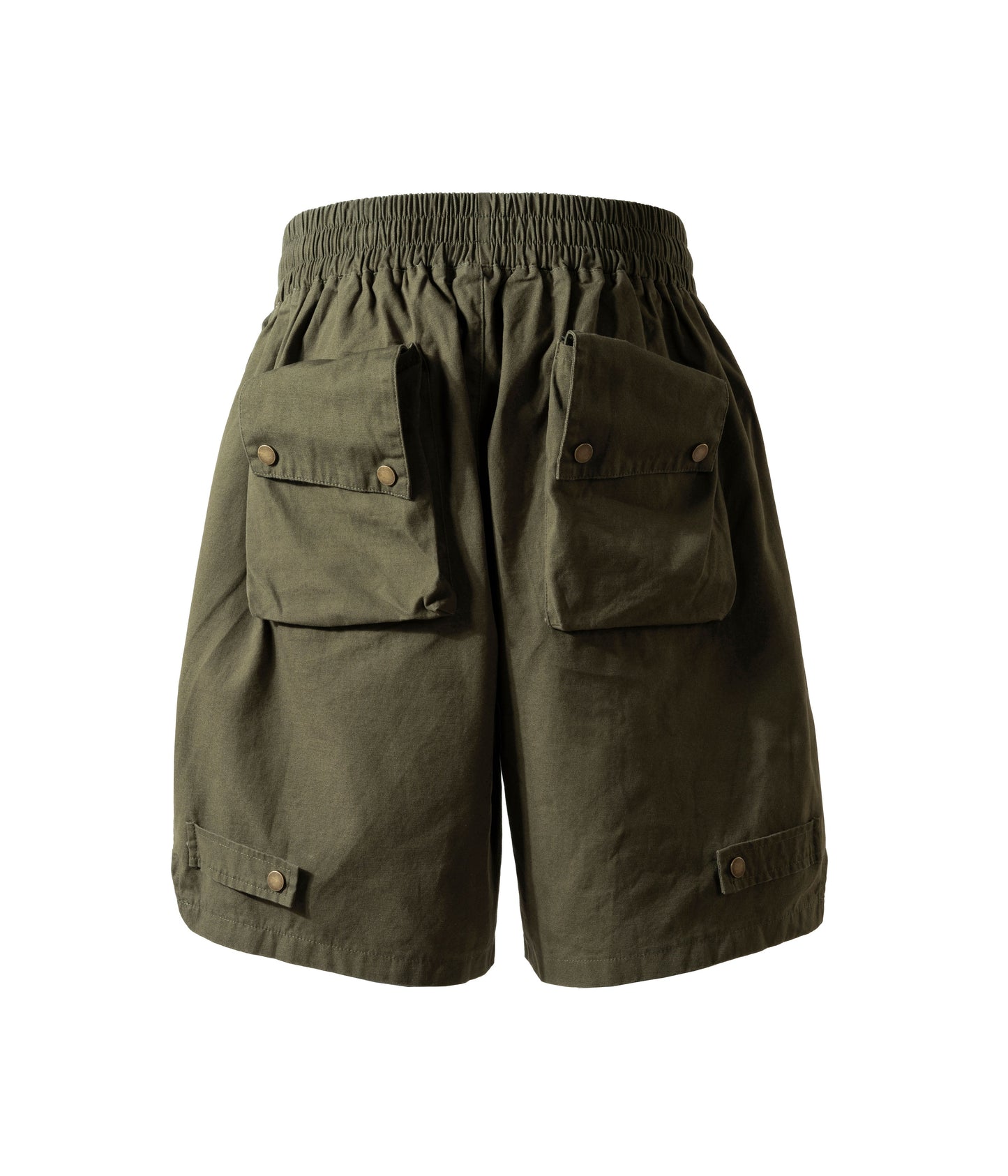 OLIVE MULTI CARGO SHORTS