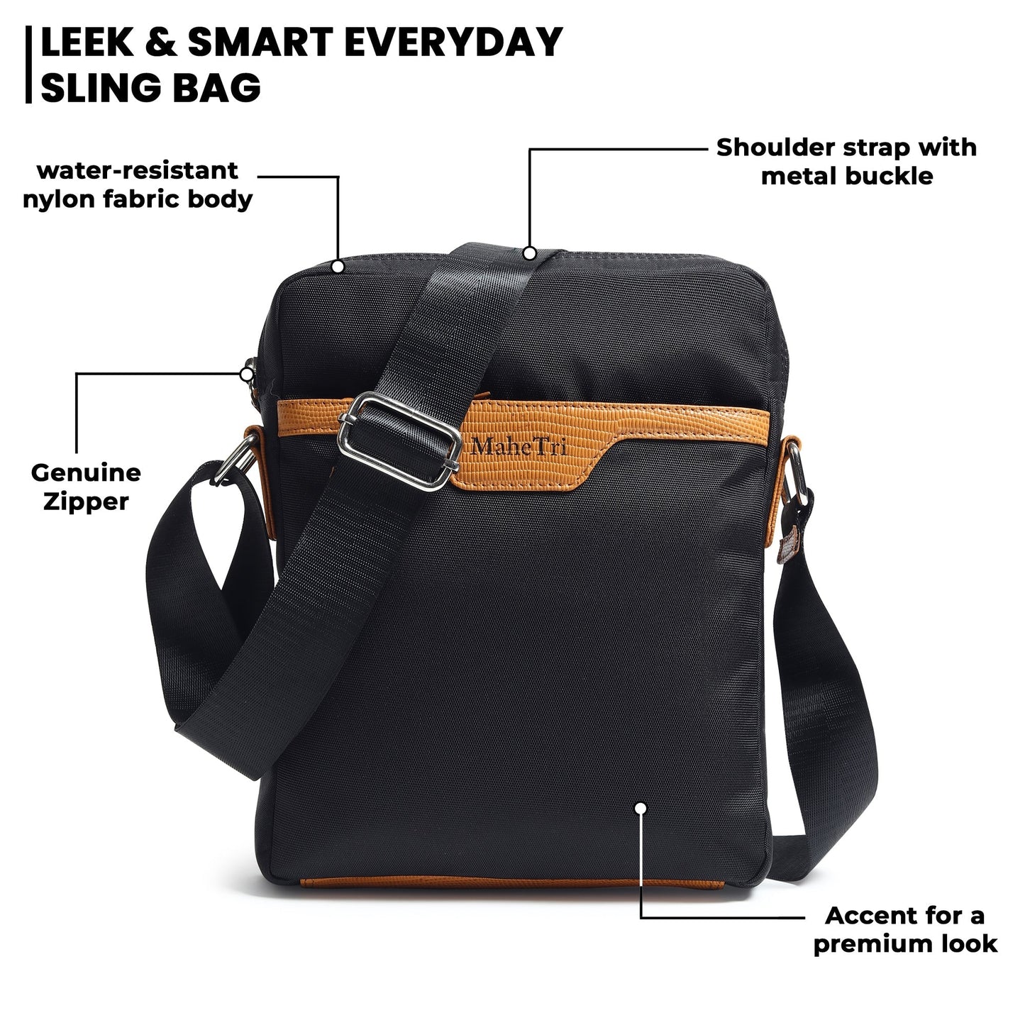 Mark Canvas Side Messenger Bag