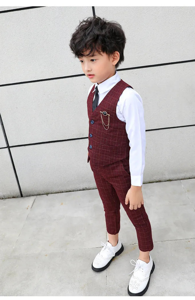 Boys Two-piece Vest Set