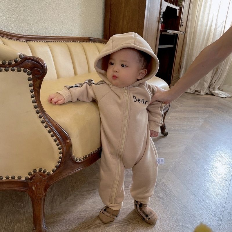 Fleece-Lined Onesie for Newborn Babies