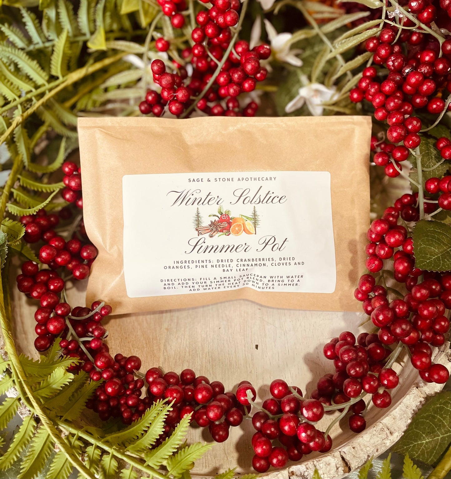 Winter Solstice Simmer Pot
