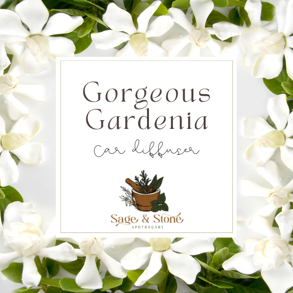 Gorgeous Gardenia Car Diffuser
