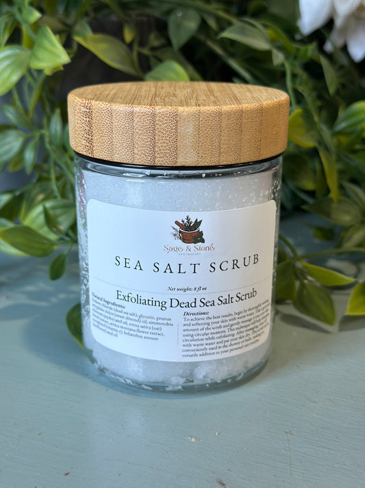 Exfoliating Dead Sea Salt Scrub