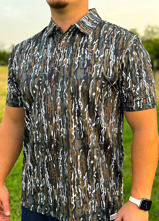 Ranch Camo Golf Polo