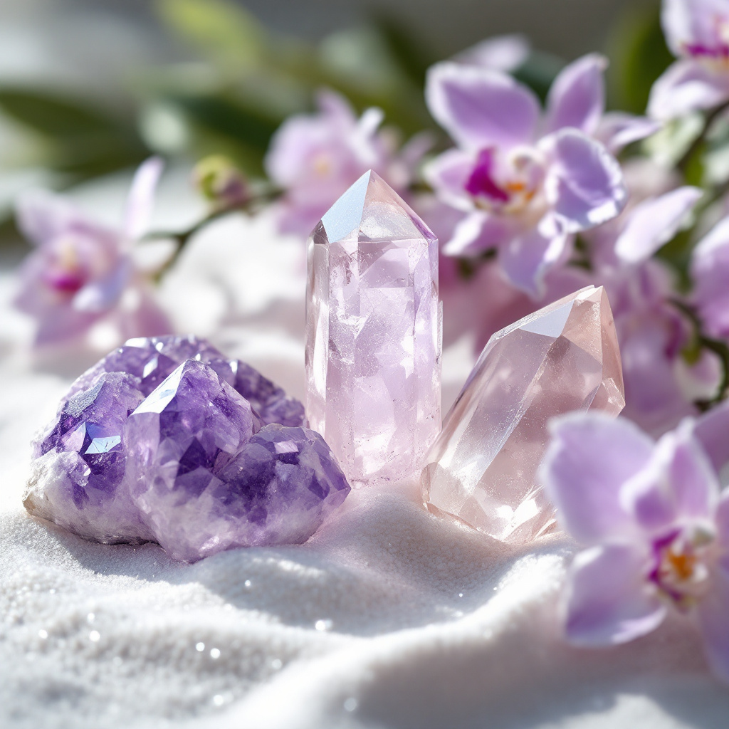 Orchid Seascape Crystal-Enhanced Oil Diffuser, Car Air Freshener, 8ml