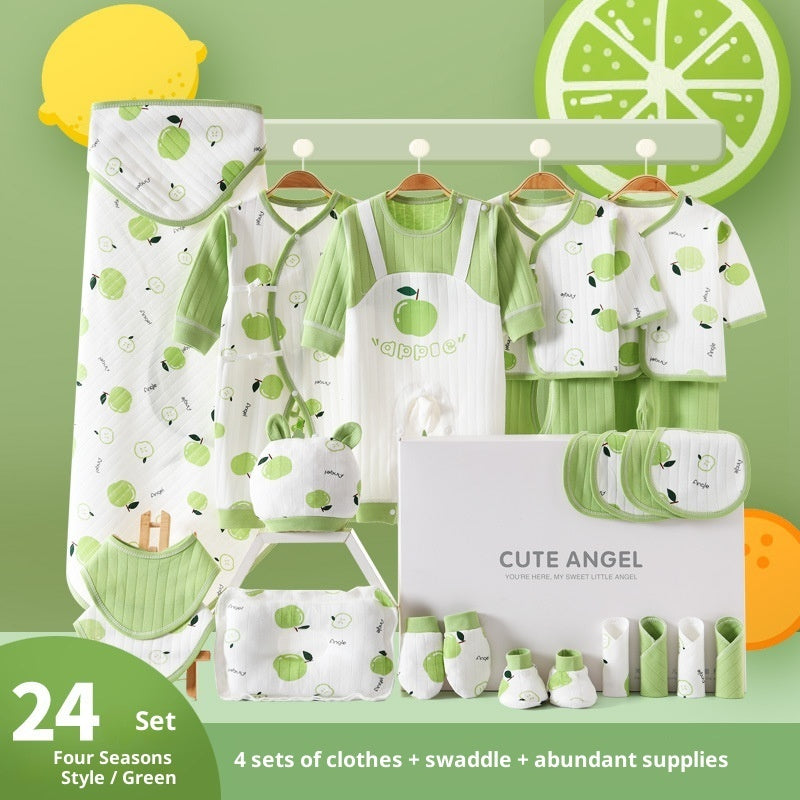 Clothes For Babies Pure Cotton Gift Set New