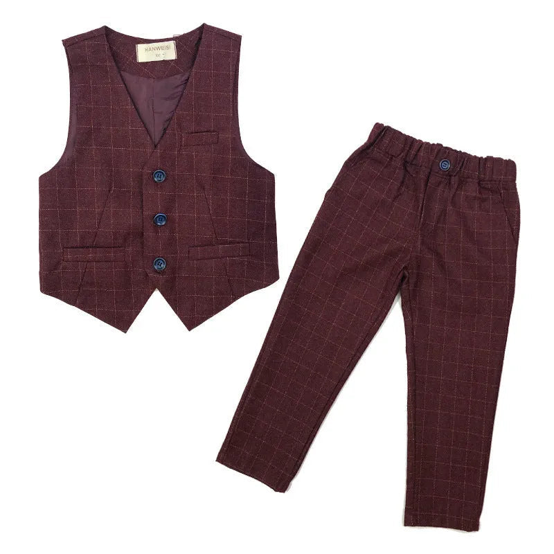 Boys Two-piece Vest Set