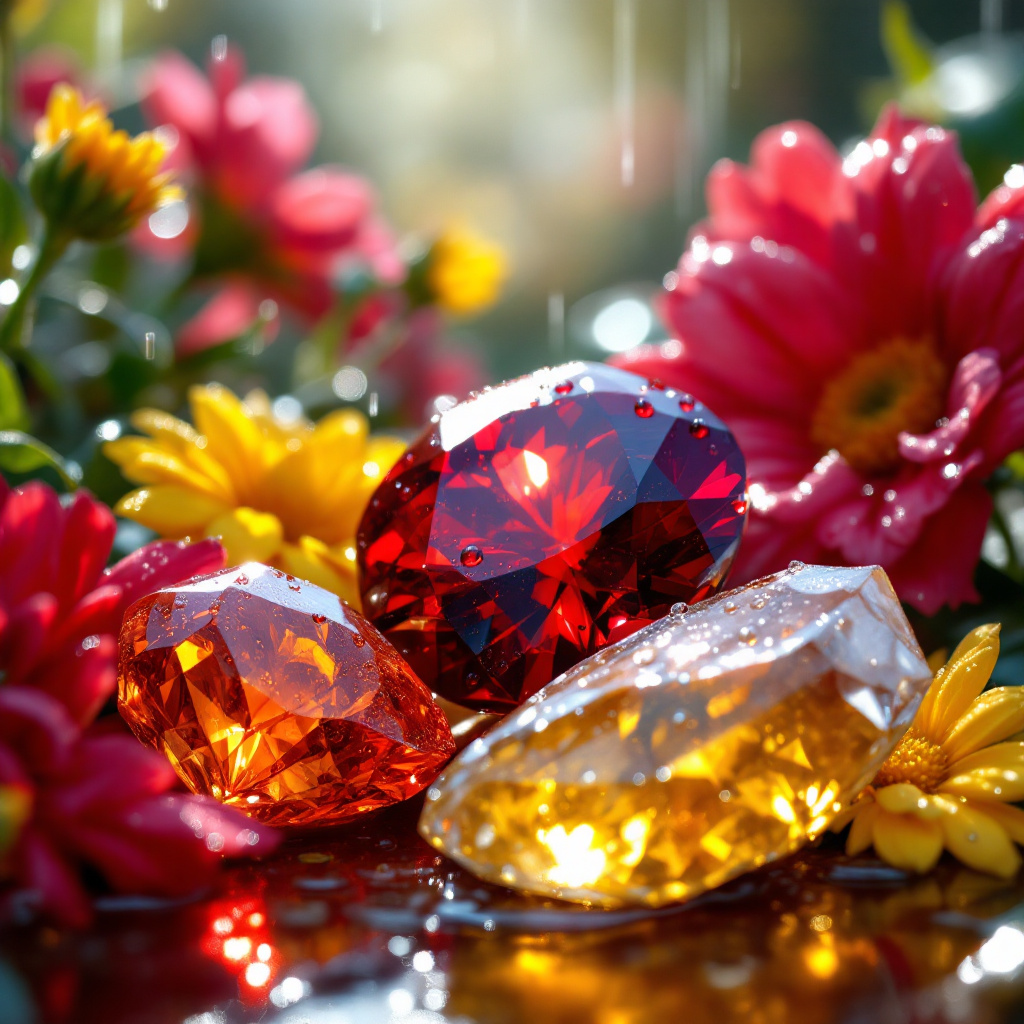 Leo Zodiac Crystal-Enhanced Oil Diffuser, Car Air Freshener in Sunshower Mist Scent, 8ml