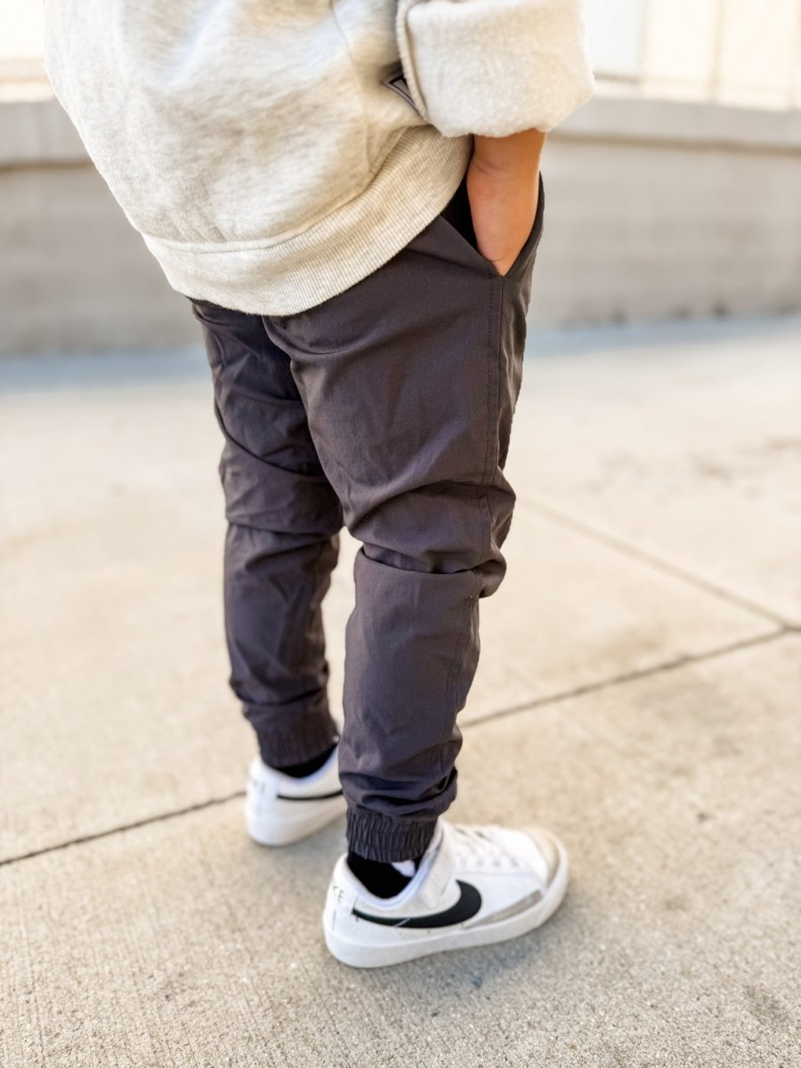 VETERAN SLIM FIT JOGGER - GUNMETAL