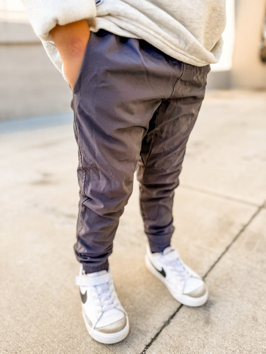 VETERAN SLIM FIT JOGGER - GUNMETAL