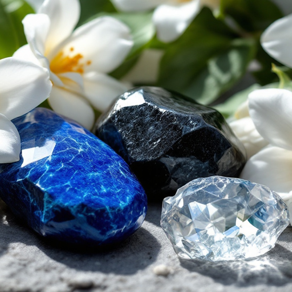 Eternal Blooms Crystal-Enhanced Oil Diffuser, Car Air Freshener, 8ml