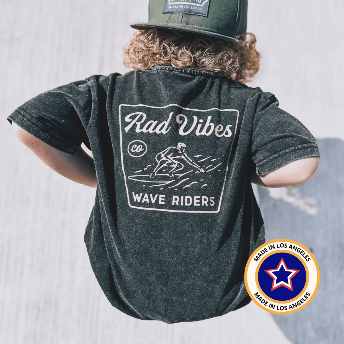 THE MAVERICKS TEE - VINTAGE BLACK