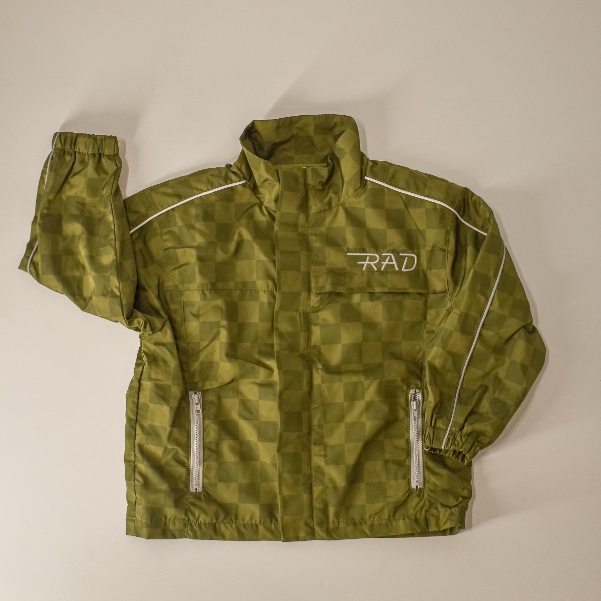 THE STORM RIDER WATERPROOF JACKET - ARMY GREEN