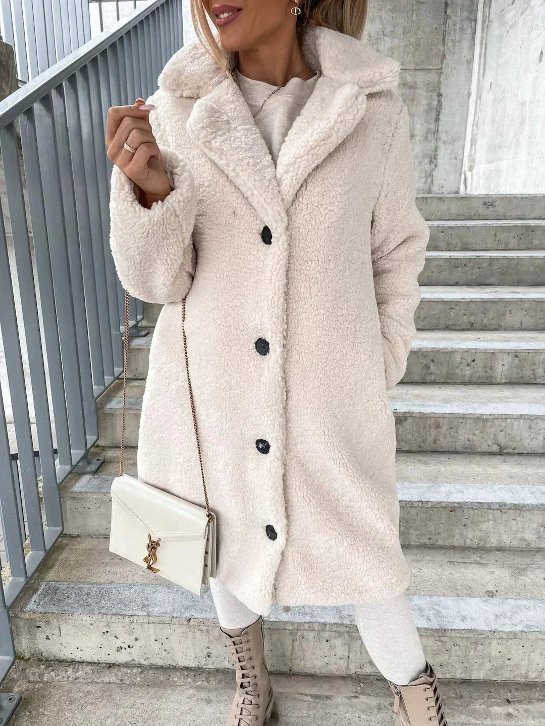 Women's Lamb's Wool Coat